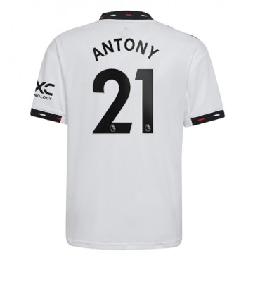 Manchester United Antony #21 Bortedrakt 2022-23 Kortermet